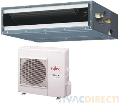 Fujitsu 12,000 BTU 20 SEER Ducted Mini-Split Heat Pump System
