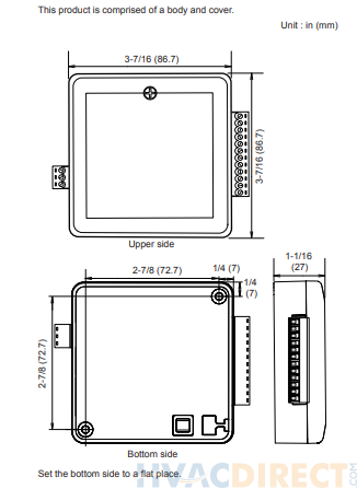 Fujitsu Third Party Thermostat Convertor - UTY-TTRX