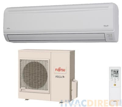 Fujitsu 24,000 BTU 20 SEER Ductless Mini-Split Heat Pump System