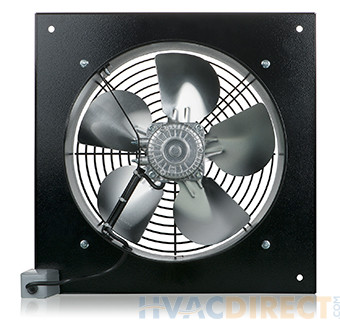 VENTS-US 12" Extract Axial Square Metal Fan - OV1 315 Series