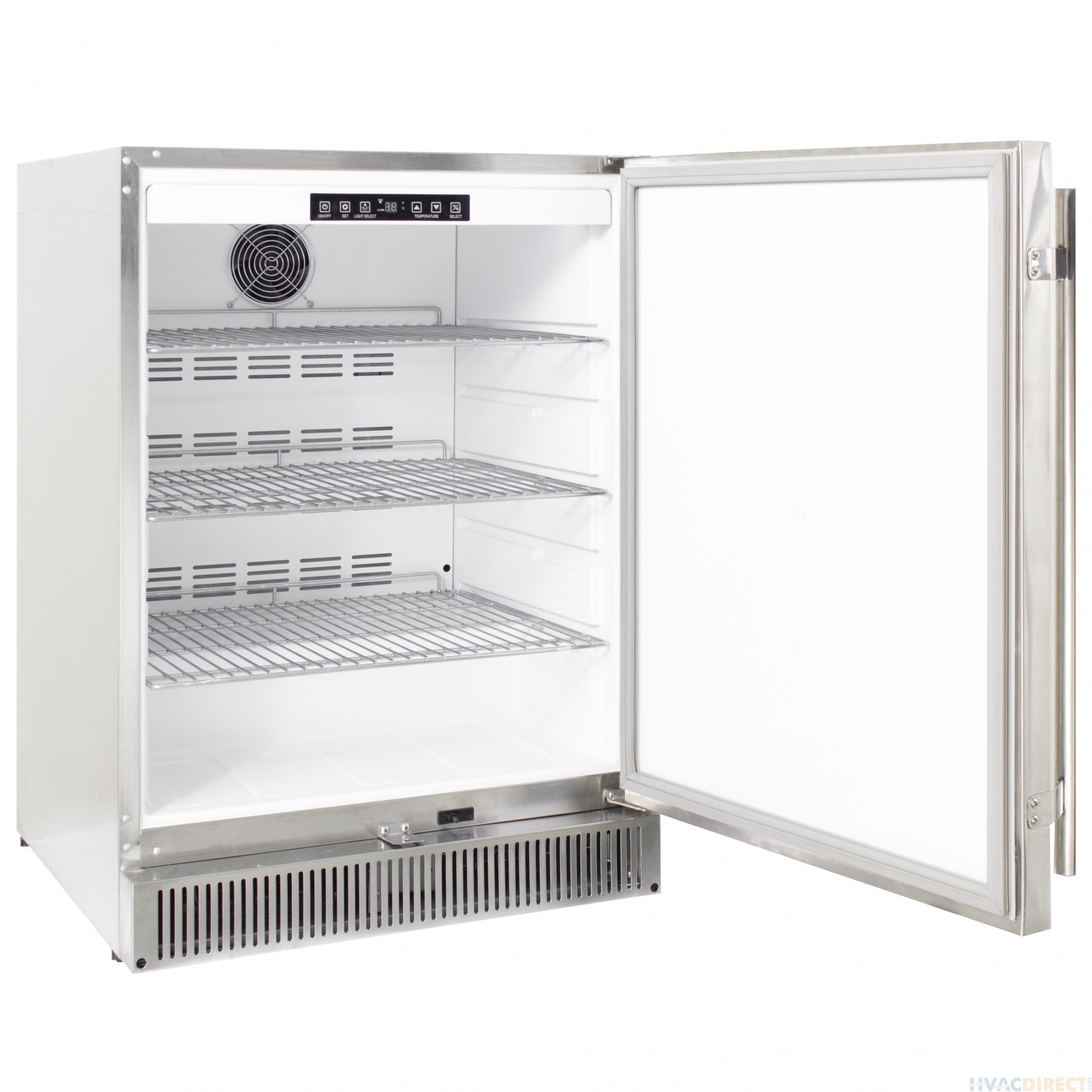 Blaze Outdoor Rated Stainless 24 Inch Fridge 5.5 Cubic Feet