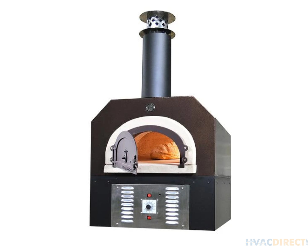 Chicago Brick Oven-750 Dual Fuel Residential Countertop With Skirt - CBO-O-CT-750-HYB-SKT-Residential