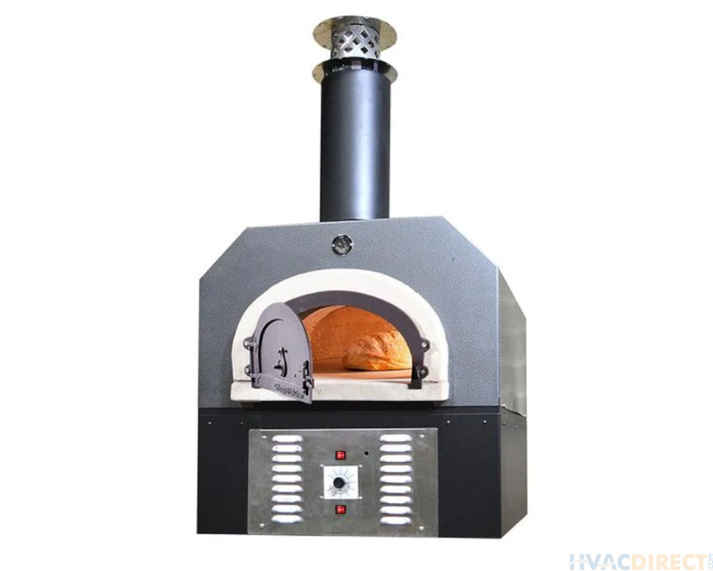 Chicago Brick Oven-750 Dual Fuel Residential Countertop With Skirt - CBO-O-CT-750-HYB-SKT-Residential