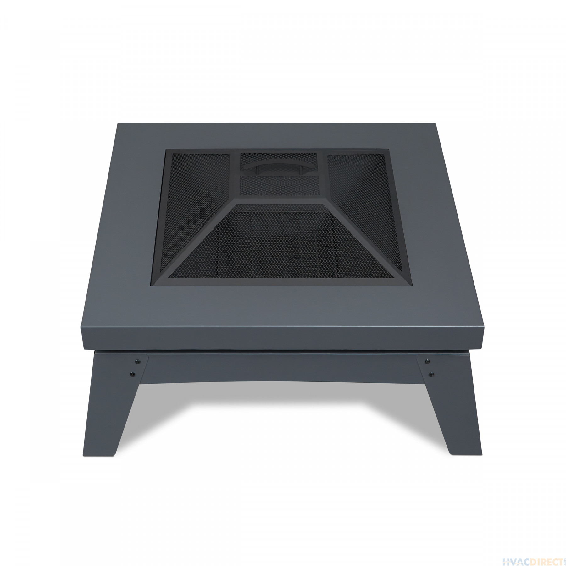 Real Flame Breton Gray Wood Burning Fire Pit - 940-GRY