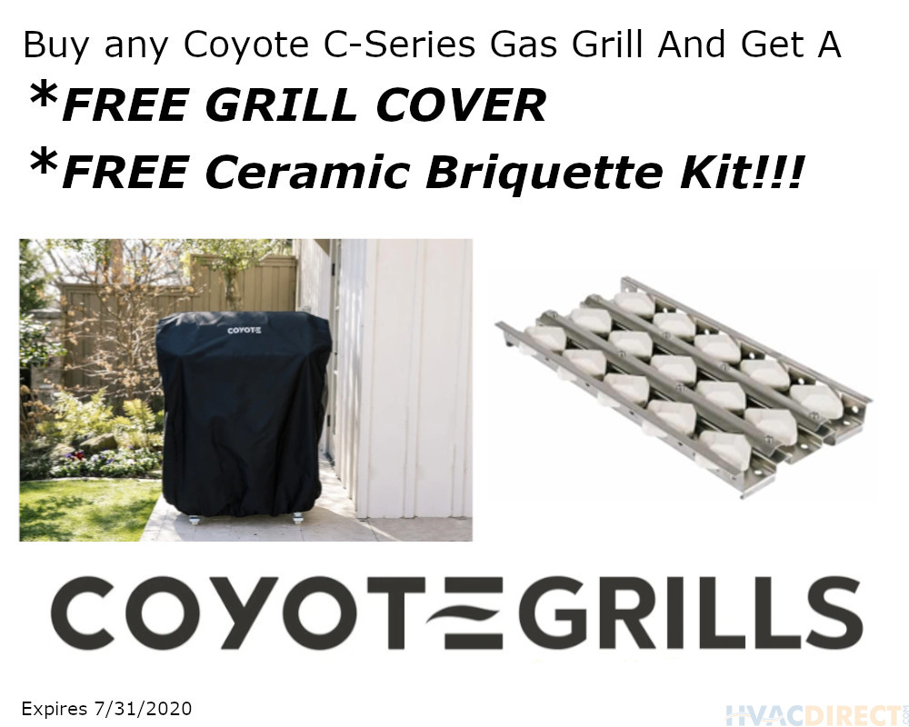 Coyote S-Series 36-Inch 4 Burner Built-In Gas Grill With Rapidsear Infrared Burner & Rotisserie - C2SL36