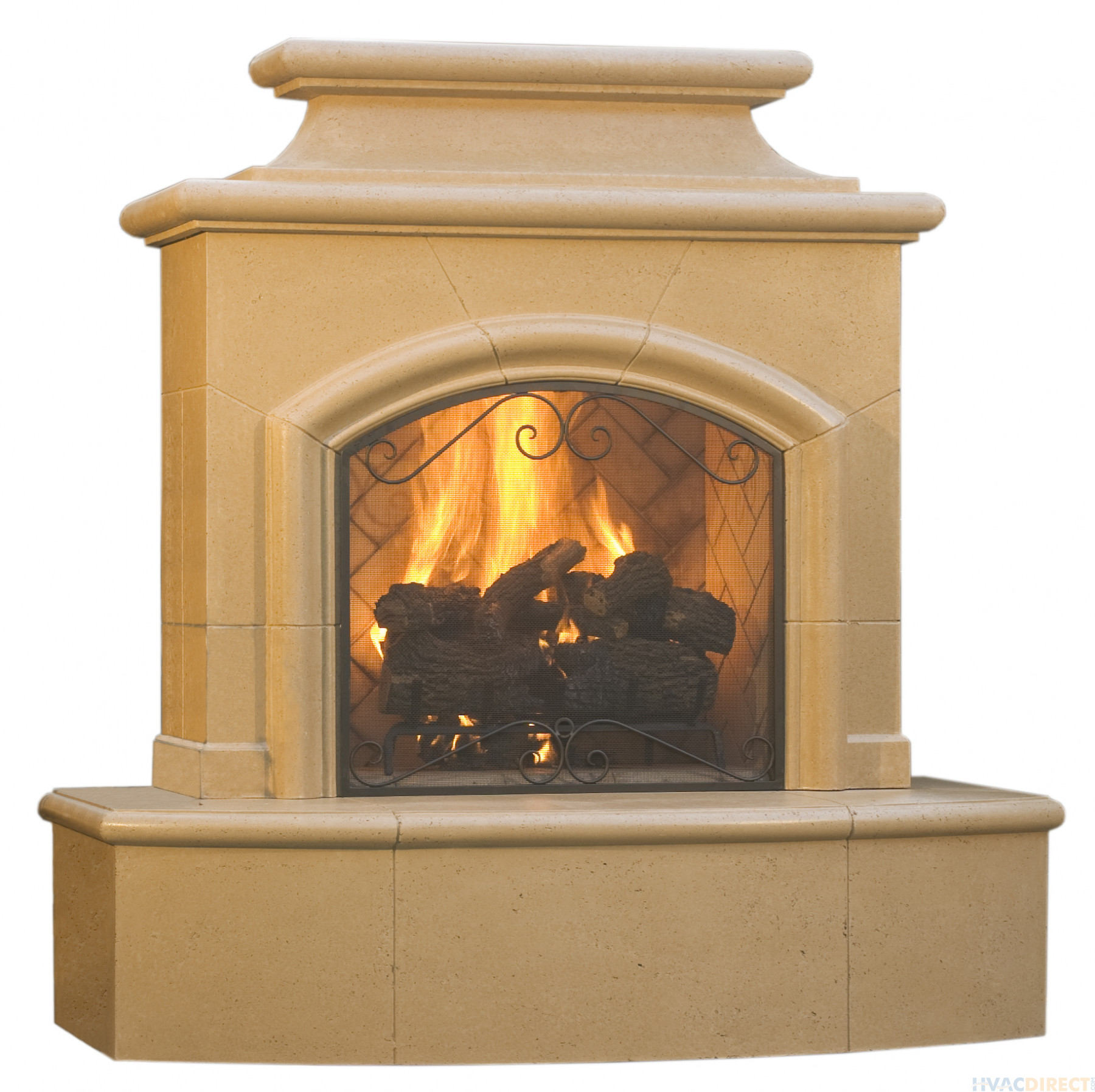 American Fyre Designs Mariposa Vent-Free Outdoor Fireplace