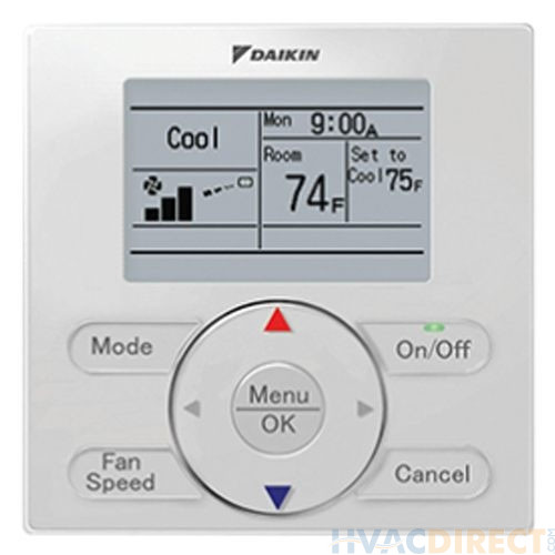 Daikin Wired Navigation Controller For FFQ Ceiling Recessed Cassette
