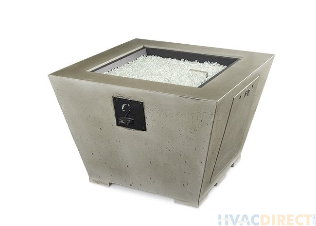 The Outdoor Greatroom Cove 37-Inch Square Gas Fire Pit Bowl - CV-2424
