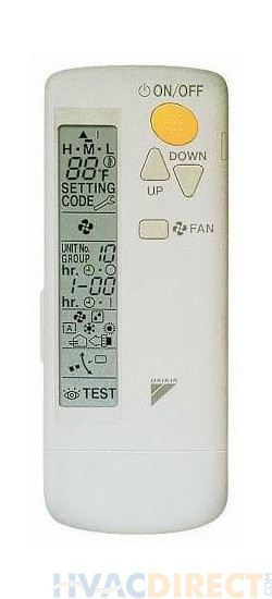 Daikin Wireless Remote Controller White for FFQ Ceiling Cassette Models - BRC082A42W - BRC082A42W