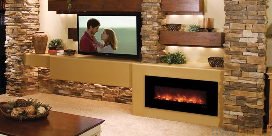 Modern Flames Fantastic Flame 43 Electric Fireplace - FF43BILV