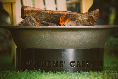 Goldens' Cast Iron 20 Gallon Fire Pit - Small - 13611