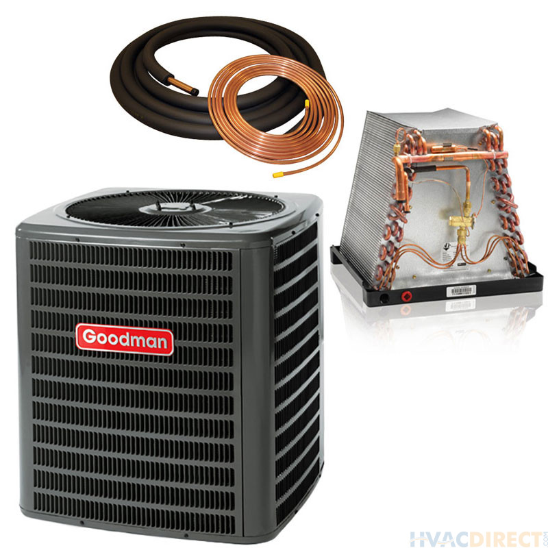 3 Ton 14 SEER Goodman Air Conditioner with ADP Mobile Home Coil