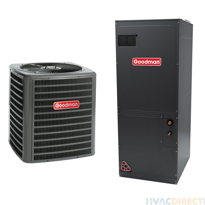3 Ton 15 SEER Goodman Heat Pump Air Conditioner System