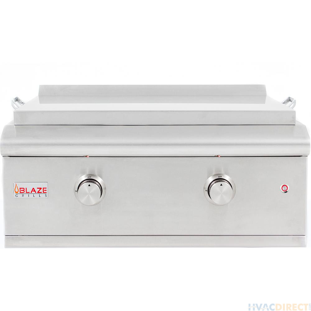 Blaze 30 Inch Built-in Gas Griddle with Lights