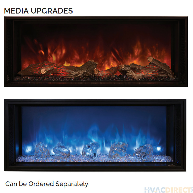 Modern Flames Landscape Fullview 2- 40 Inch Electric Fireplace - LFV2-40/15-SH