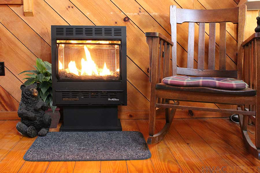 Buck Stove Model 1110 Vent Free Gas Stove Or Fireplace