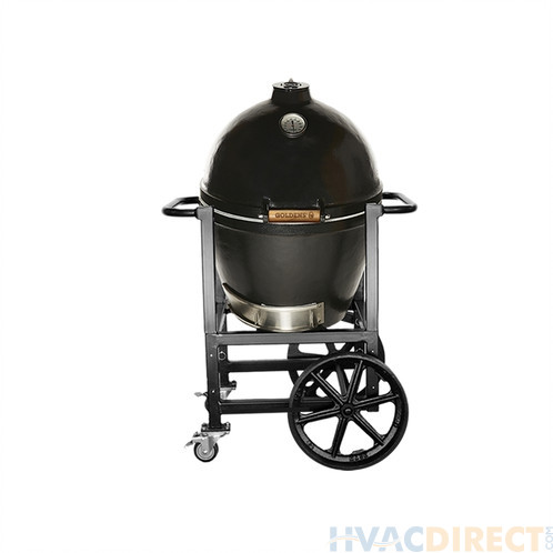 Goldens' Cast Iron 20.5-Inch Cooker Handle Cart - 13546