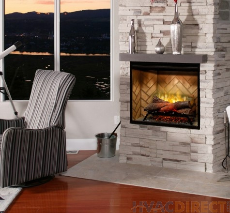 Dimplex Revillusion 36-Inch Portrait Built-in Electric Fireplace- RBF36P