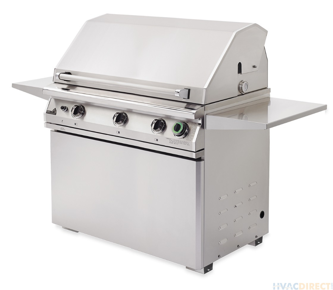 PGS Grills Pacifica Stainless Steel Pedestal Mount