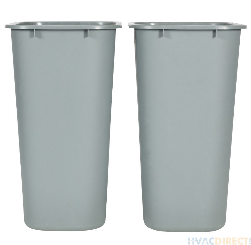 Coyote 26-Inch Roll-Out Double Trash / Recycling Bin - CTC
