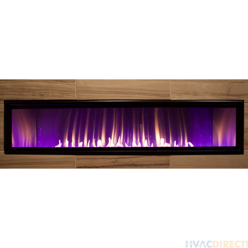 Empire Boulevard Direct-Vent Linear Contemporary Fireplace- 72-inch