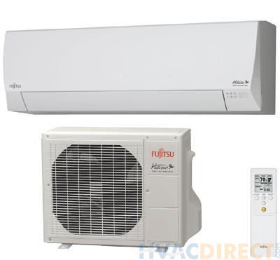 Fujitsu 12,000 BTU 16 SEER Ductless Mini-Split Heat Pump System