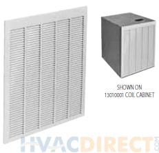 Style Crest HVAC Louvered Grille for Coil Cabinet
