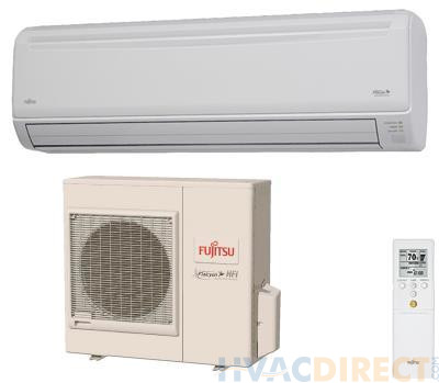 Fujitsu 18,000 BTU 18.7 SEER Ductless Mini-Split Heat Pump System