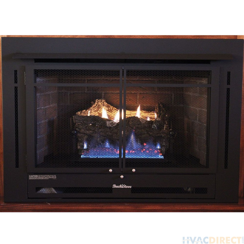 Buck Stove Model 34ZC Vent Free Gas Fireplace Or Insert- Manhattan