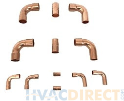 1-1/8" and 3/8" Copper Fittings Kit