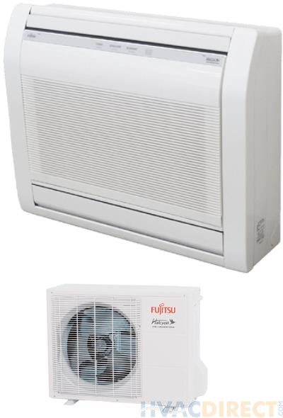 Fujitsu 9,000 BTU 26 SEER Ductless Mini-Split Heat Pump System