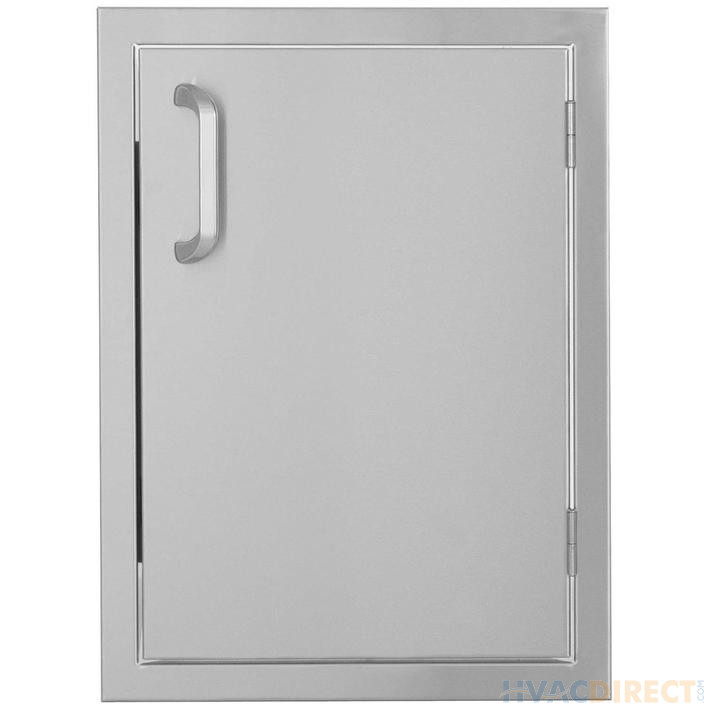BBQ Direct Universal 18-Inch Single Access Door - Vertical (Reversible)