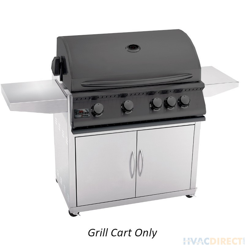 Summerset Grill Cart For 32 Inch Sizzler & Sizzler Pro Grills - CARTSIZ32