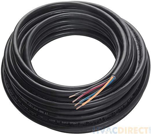 14-4 Control Wire for Ductless Mini Split Systems - 50 Feet