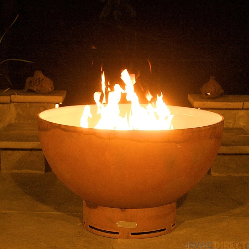 Fire Pit Art 36 Inch Gas Fire Pit - Crater