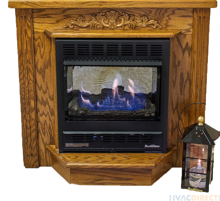 Buck Stove Model 1110 Vent Free Gas Fireplace - 22"
