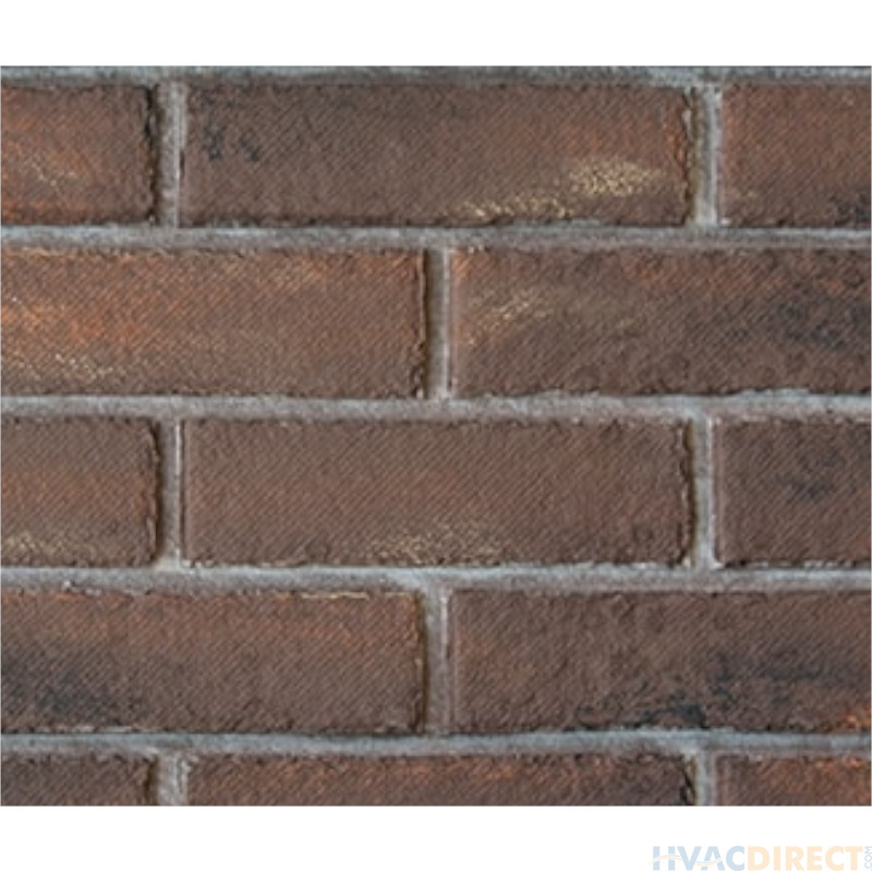 Monessen Colonial Red Firebrick Panels For VFF36/Aria Fireplace - FBVFF36CLR