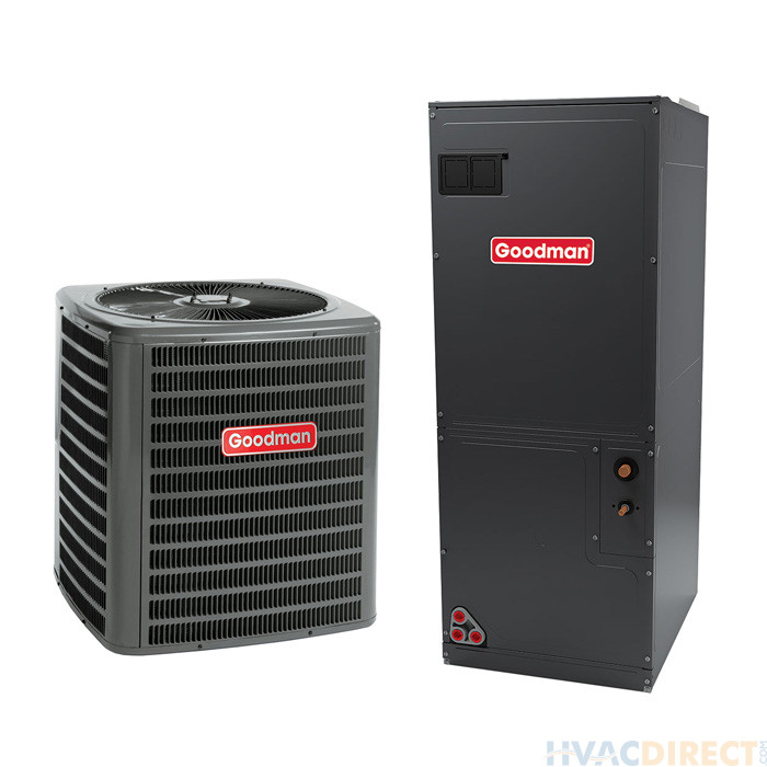 4 Ton 18 SEER Goodman Heat Pump Air Conditioner System