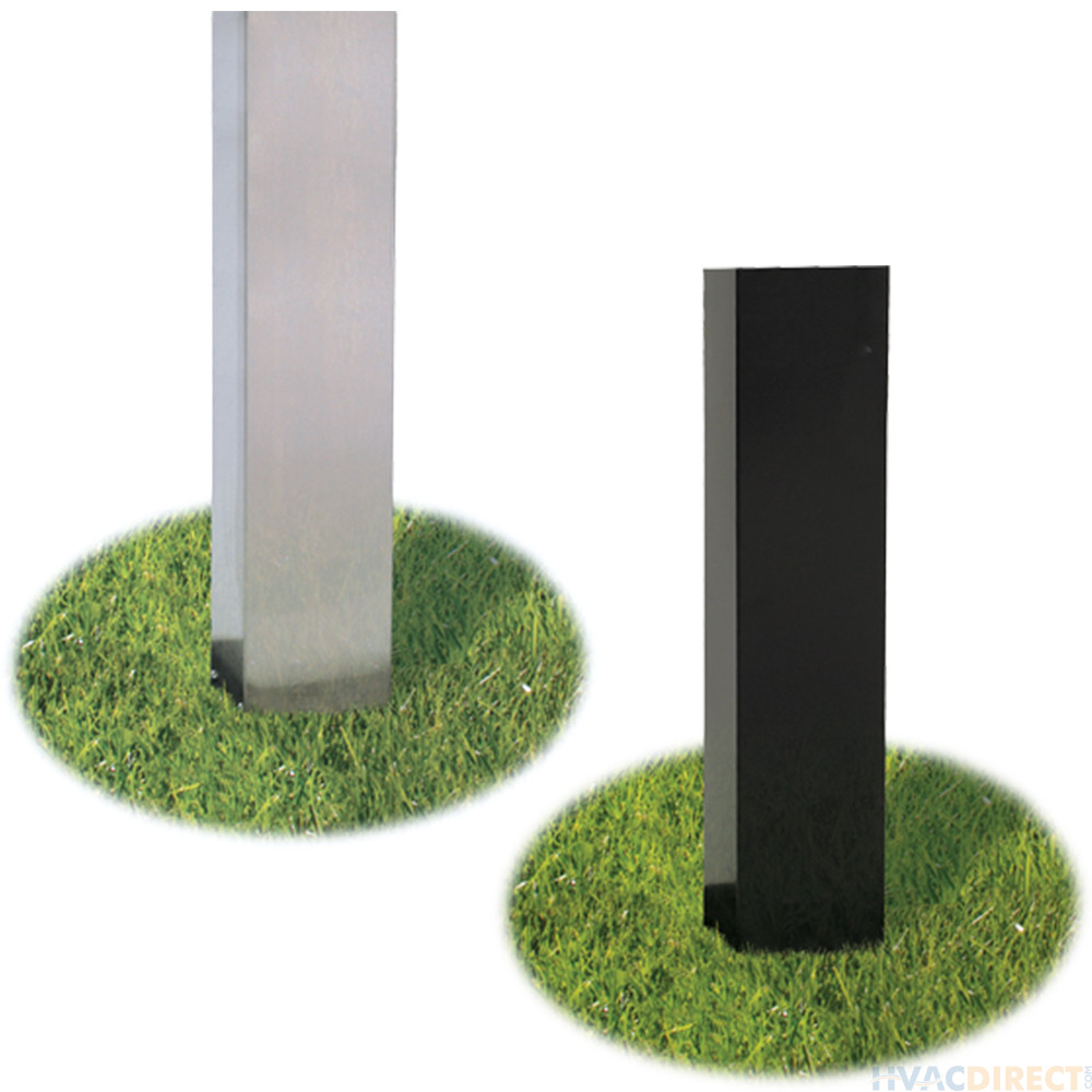 Broilmaster In Ground Post for P3SX Super Premium Bundle - Stainless Steel or Black Painted Steel - SS48G / BL48G