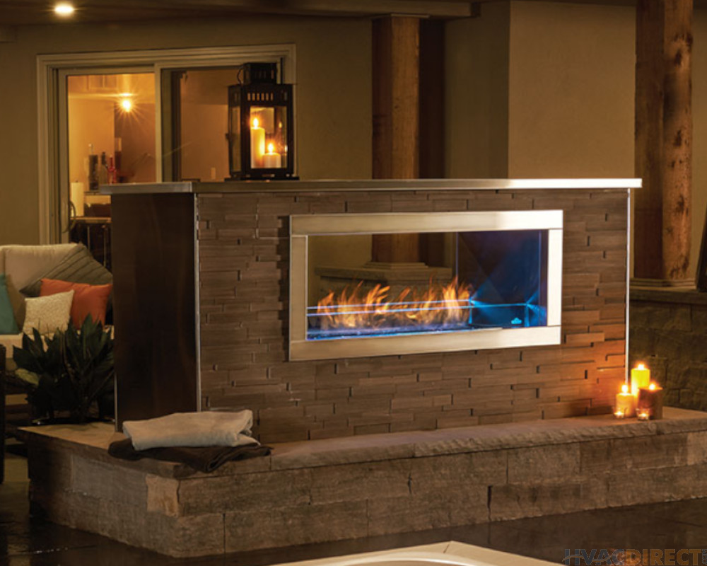 Napoleon Galaxy Outdoor See Through Gas Fireplace- GSS48ST