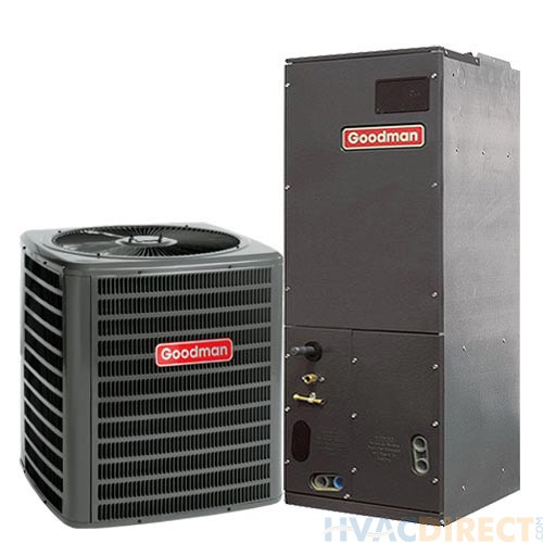 4 Ton 16 SEER Goodman Heat Pump Air Conditioner System