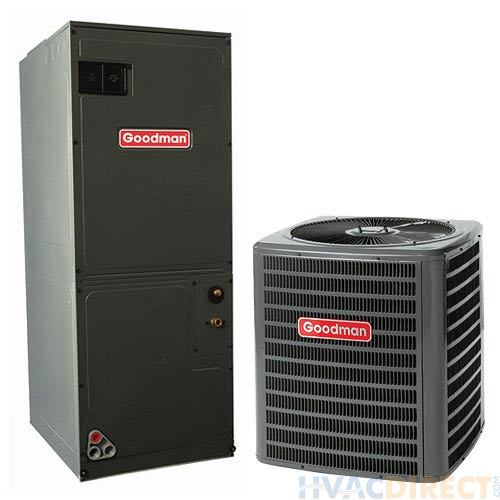 2 Ton 16 SEER Goodman Heat Pump Air Conditioner System