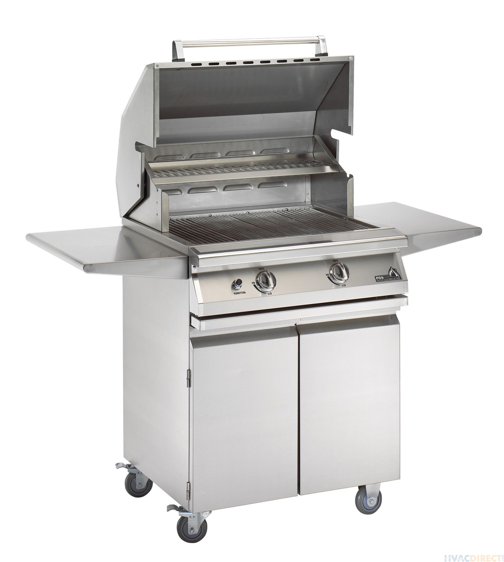 PGS Grills 30" Newport Gas Grill With Portable Cart