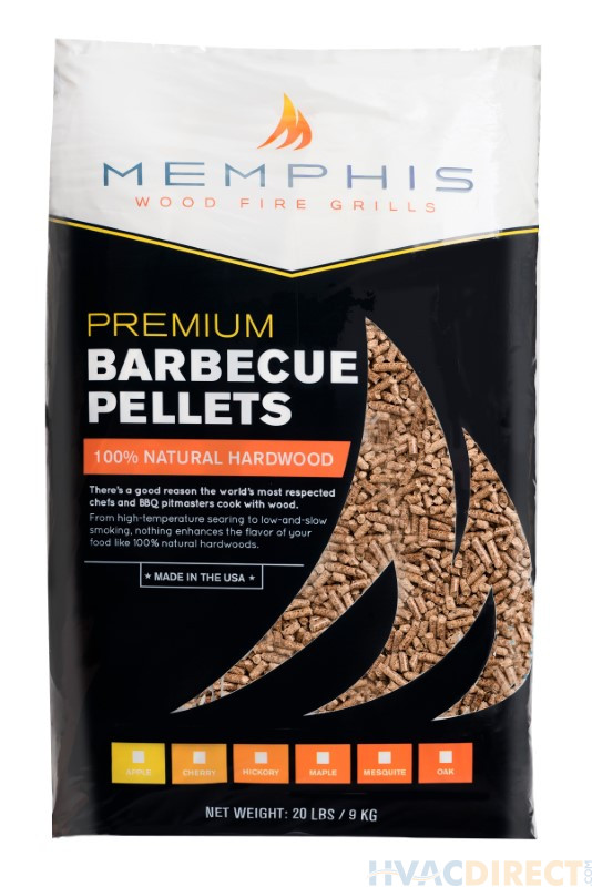 Memphis Grills 20 lb. Apple Natural Hardwood Pellets - MGAPPLE