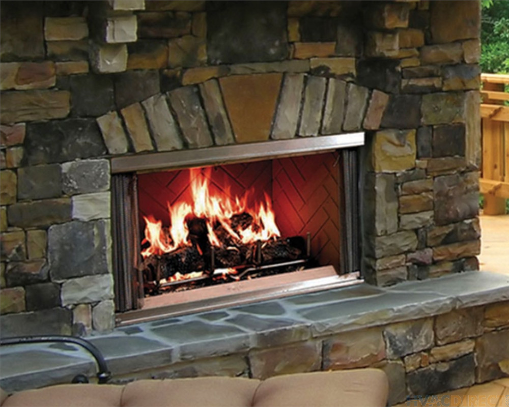 Majestic Montana Outdoor Wood Burning Fireplace- 36"