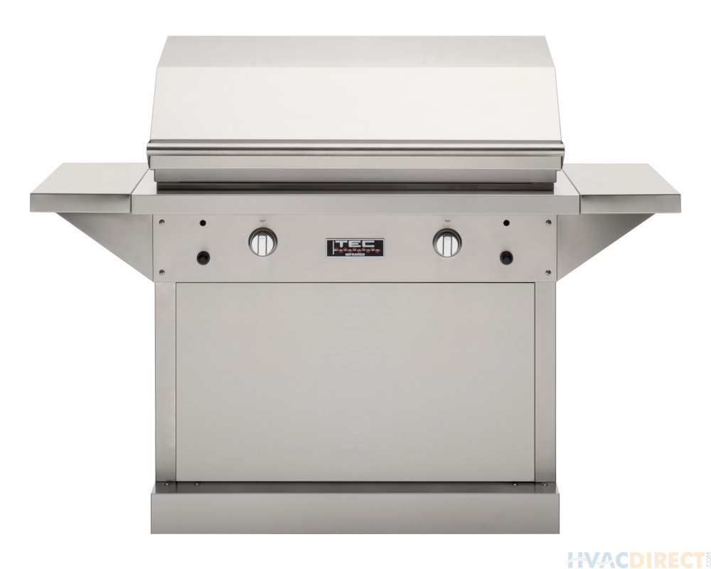 TEC Grills 44-Inch Patio FR Pedestal Grill - PFR2NTPEDS/PFR2LPPEDS