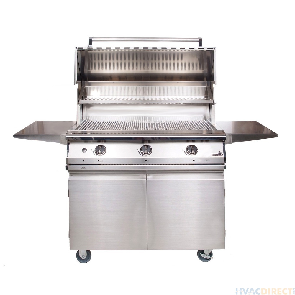 PGS Grills 39" Pacifica Gas Grill With Portable Cart