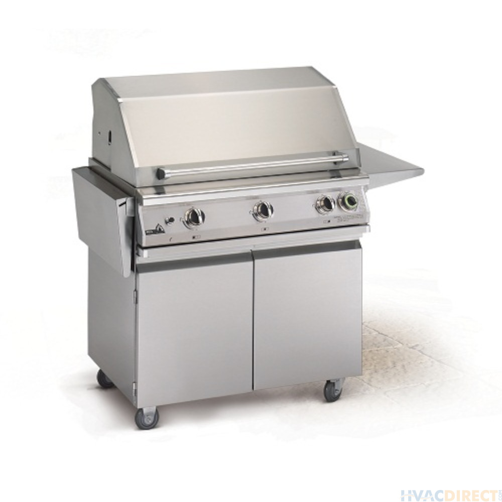 PGS Grills 39" Pacifica Commercial Grade Portable Grill With Gas Timer