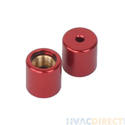 Sentry™ R410A 1/4" Locking Caps 10 Pack with Key