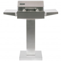 Coyote 18-Inch Post Mount Electric Grill With Pedestal - C1EL120SM/C1ELCT21